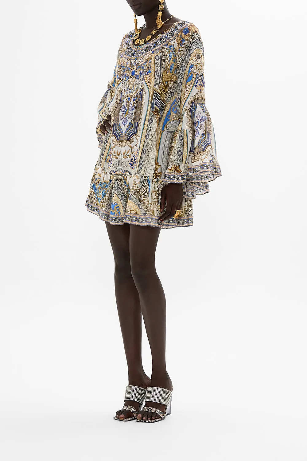 A LINE FRILL DRESS MAKE ME YOUR MOSAIC