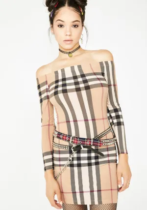 All You Need Plaid Dress