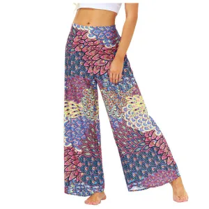 Boho Flare Pants Palazzo