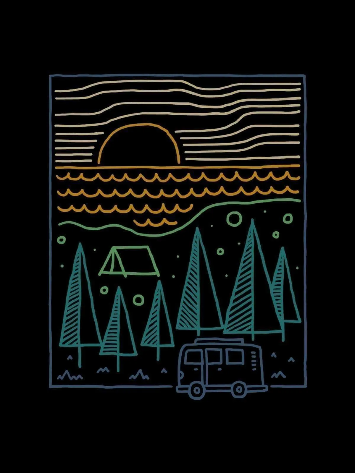 Camp River Tshirt