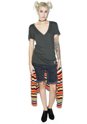 Essentials V-Neck Pocket Tee