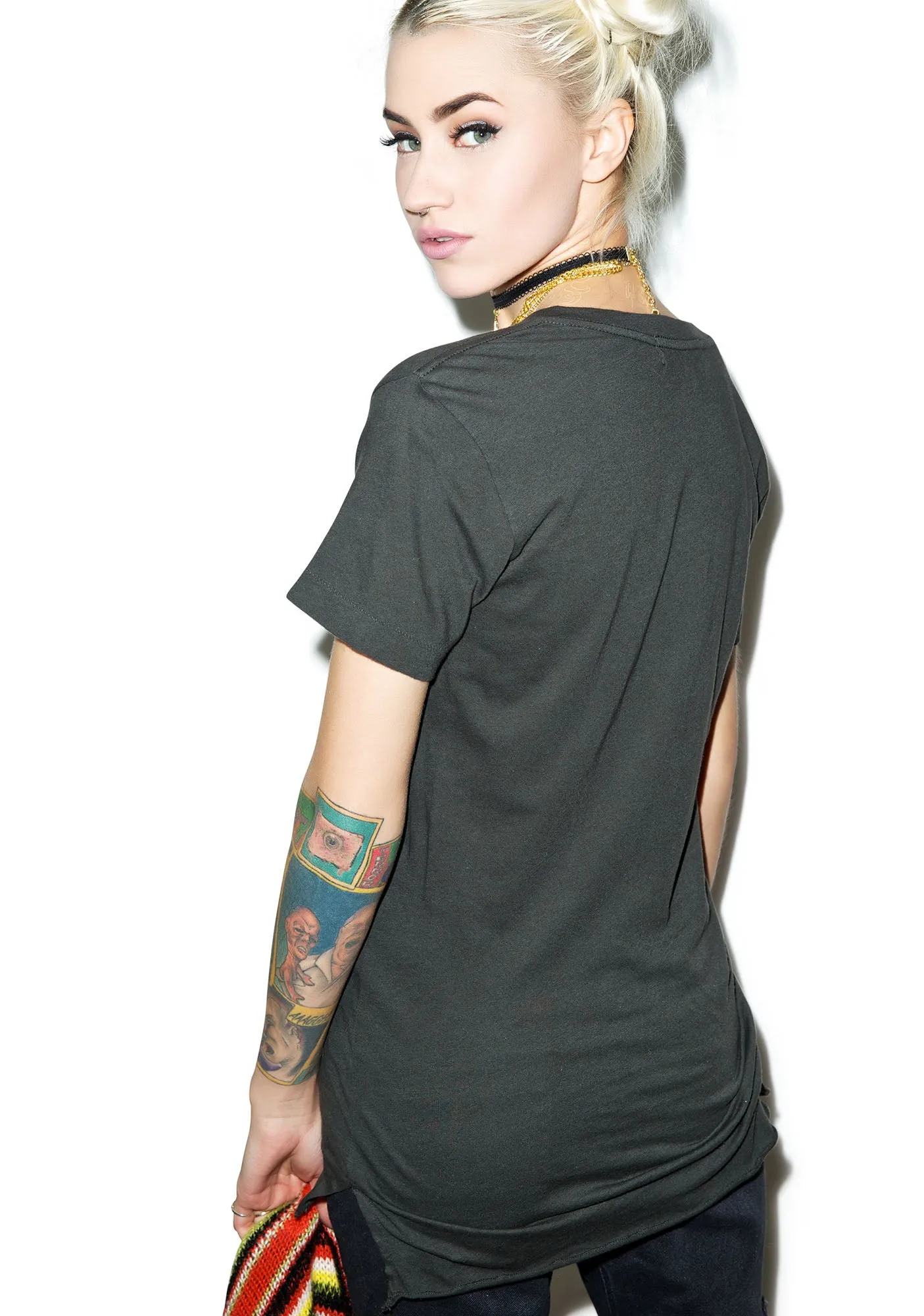 Essentials V-Neck Pocket Tee