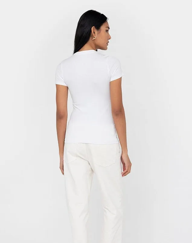 Fitted Crew Neck T-Shirt