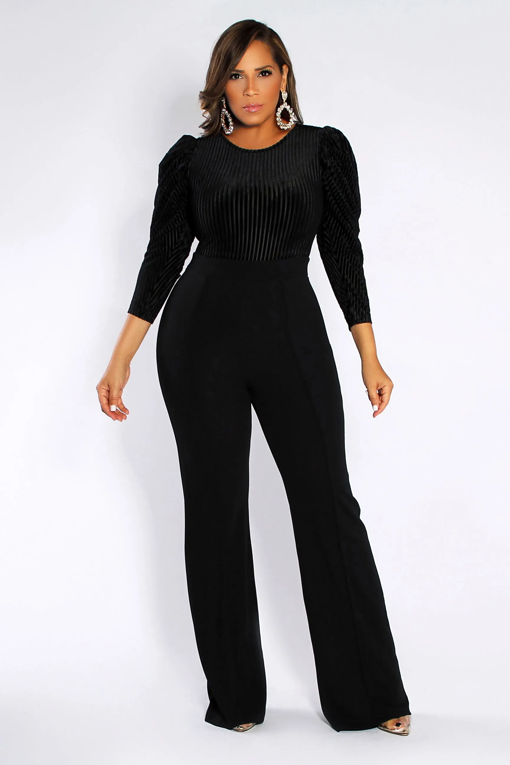 Judith Velvet Gala Jumpsuit