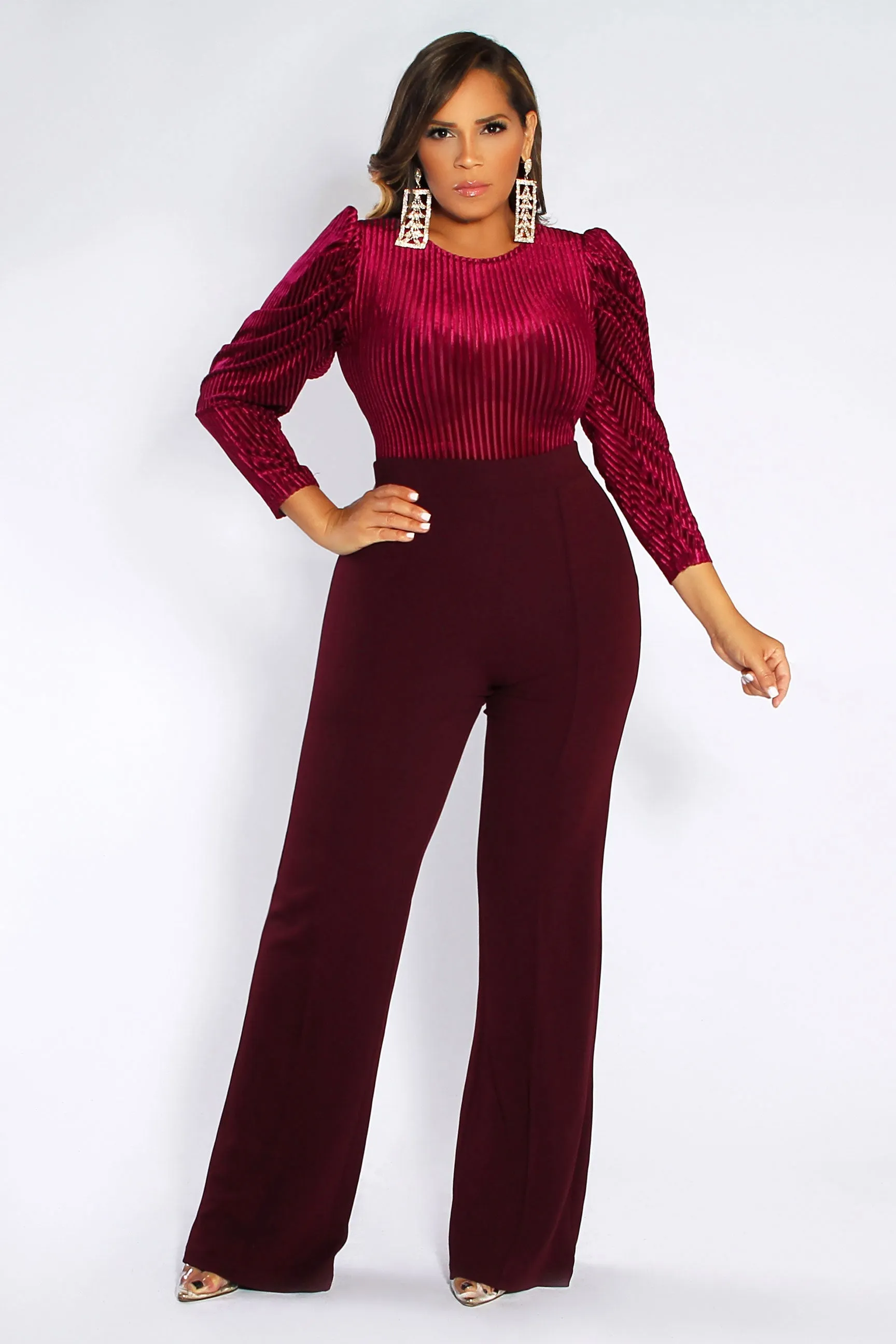 Judith Velvet Gala Jumpsuit