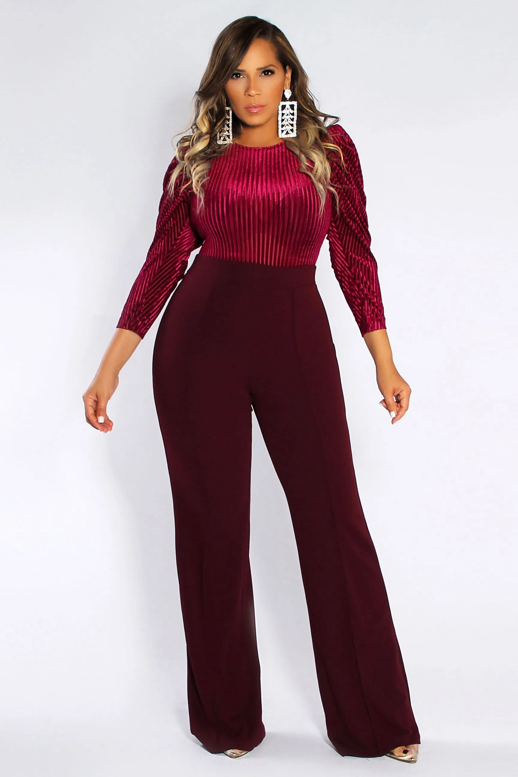 Judith Velvet Gala Jumpsuit