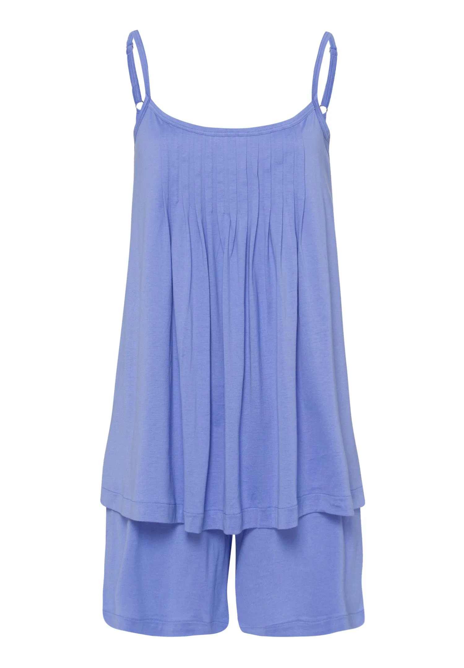 Juliet Pleated Cotton Pajama Set | Gemstone 77705-1596