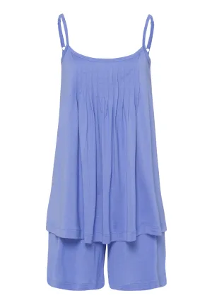 Juliet Pleated Cotton Pajama Set | Gemstone 77705-1596