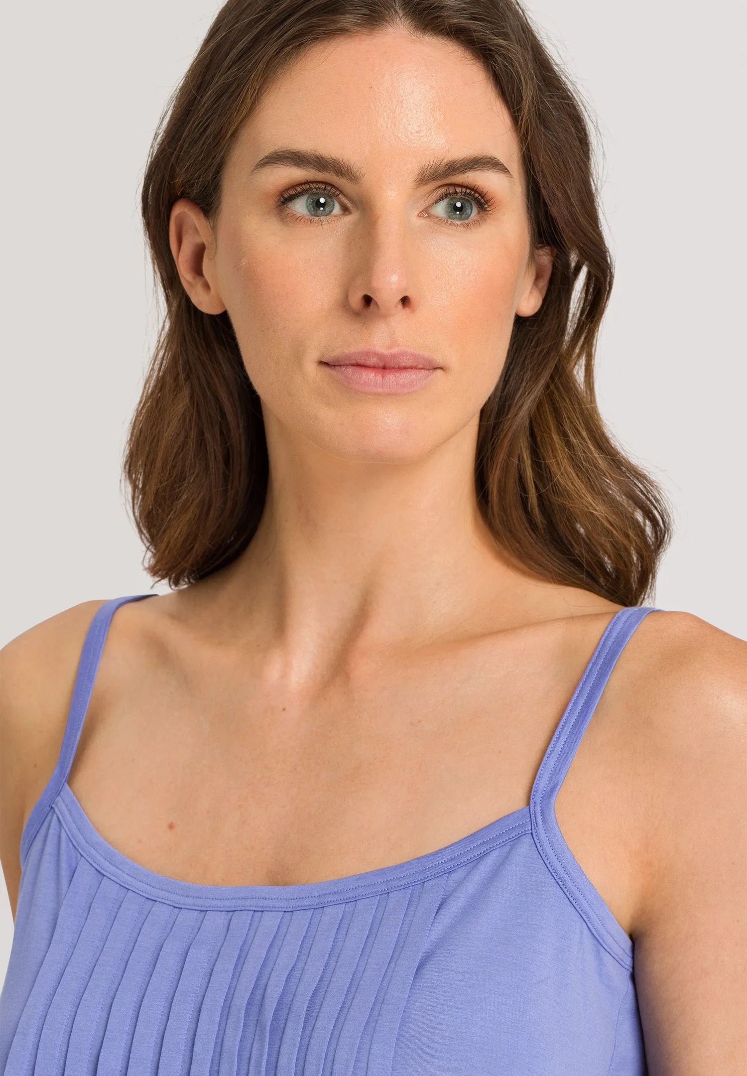 Juliet Pleated Cotton Pajama Set | Gemstone 77705-1596