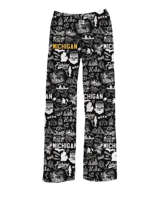 Michigan Chalkboard Pants