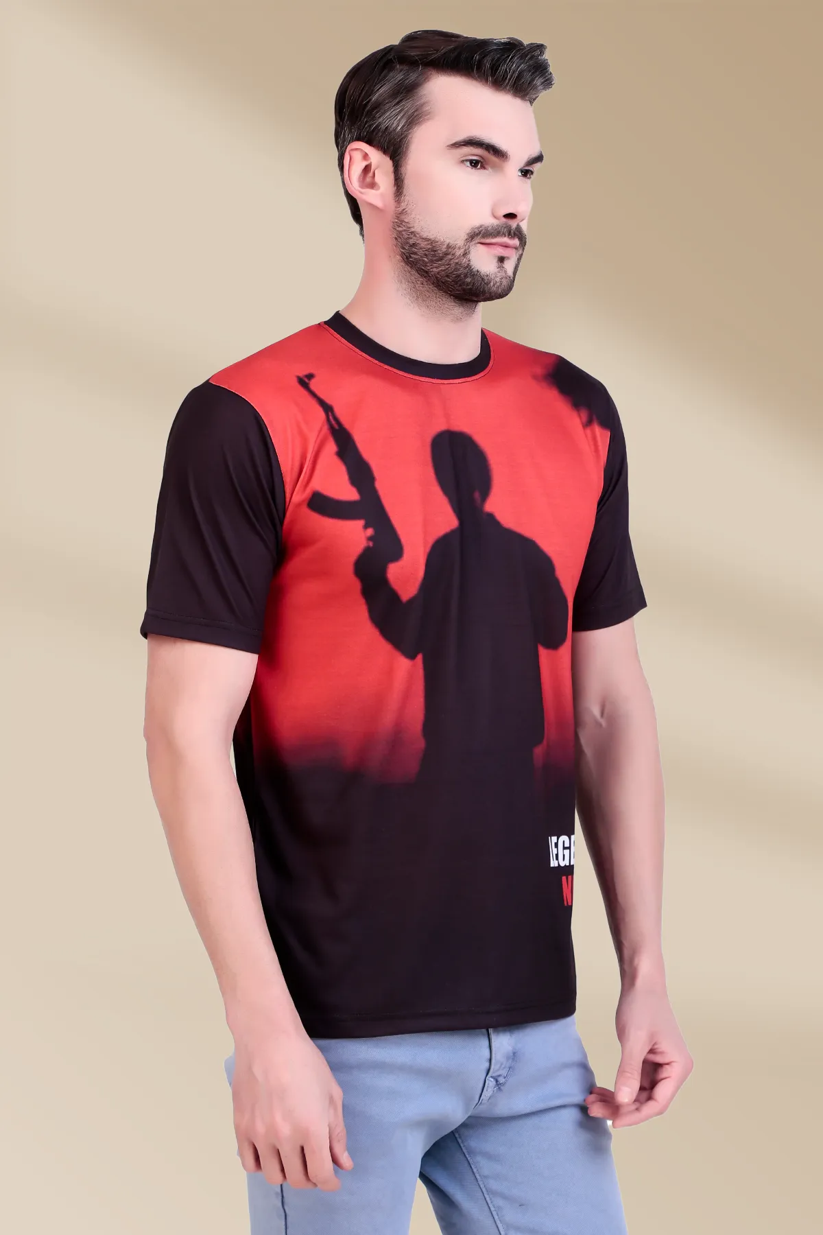 Moosa Tribute Printed Tees
