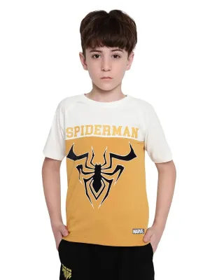 Octave Boys Graphic Printed Round Neck  Cotton T-Shirt