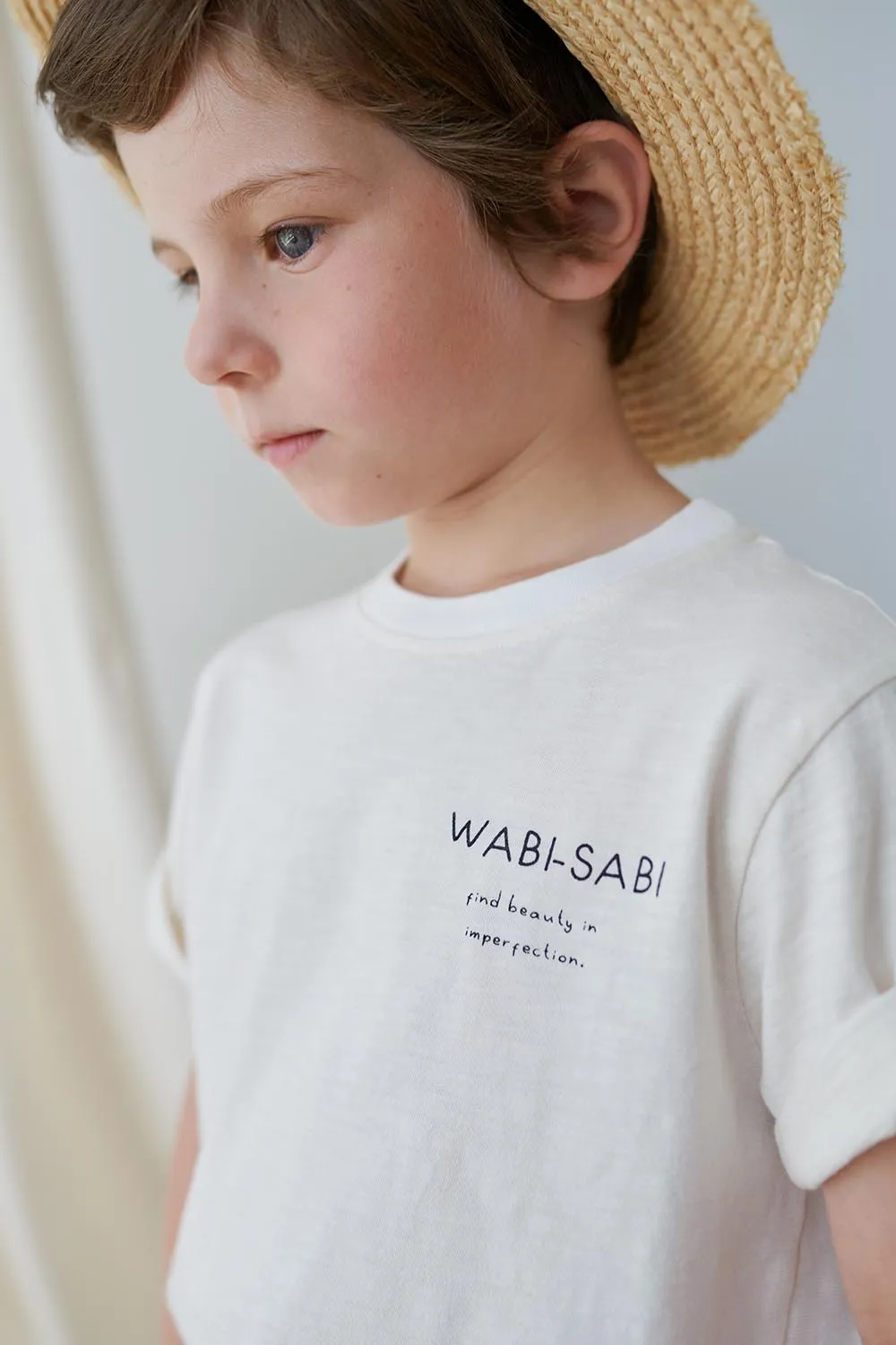 PRINT SLUB T-SHIRT WABI
