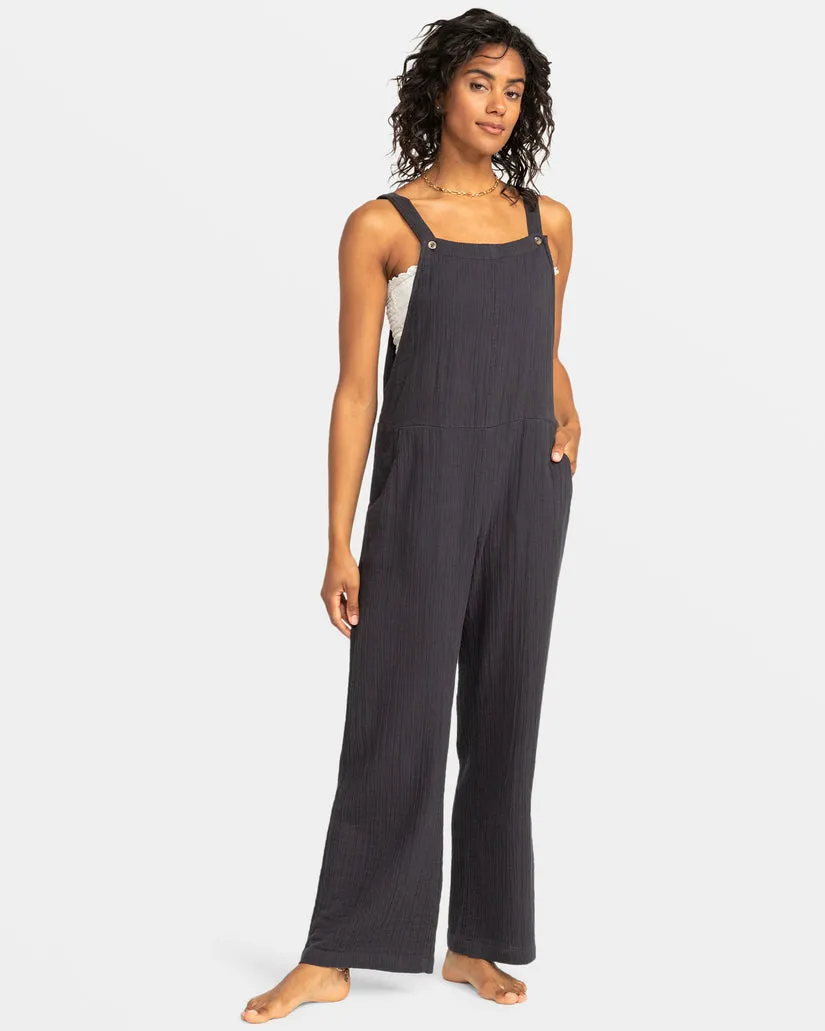 Roxy Beachside Dreaming Romper-Phantom