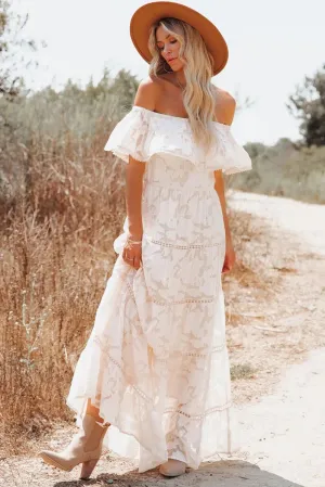Ruffle Off Shoulder Dress