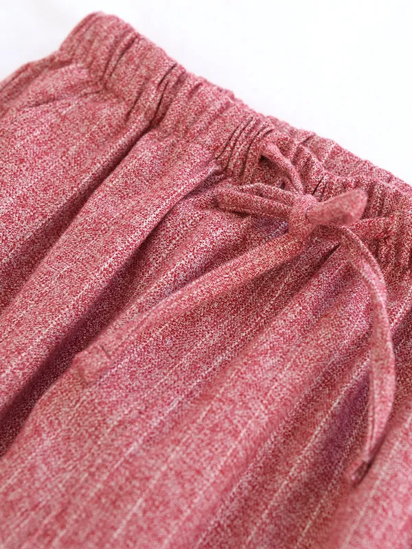 Sripe Print Couple Loungewear Pants
