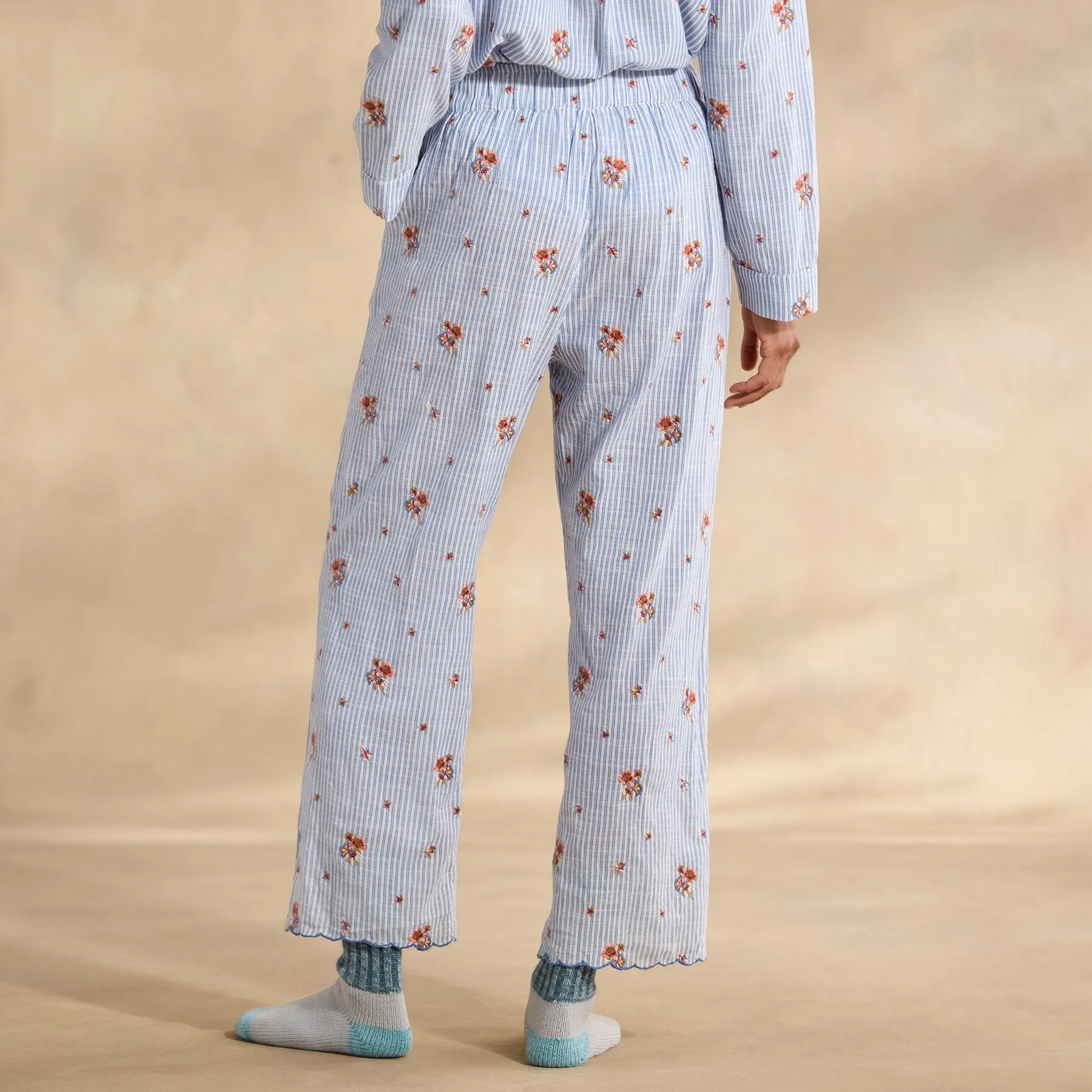 Sweet Dreamer Embroidered Pj Bottoms