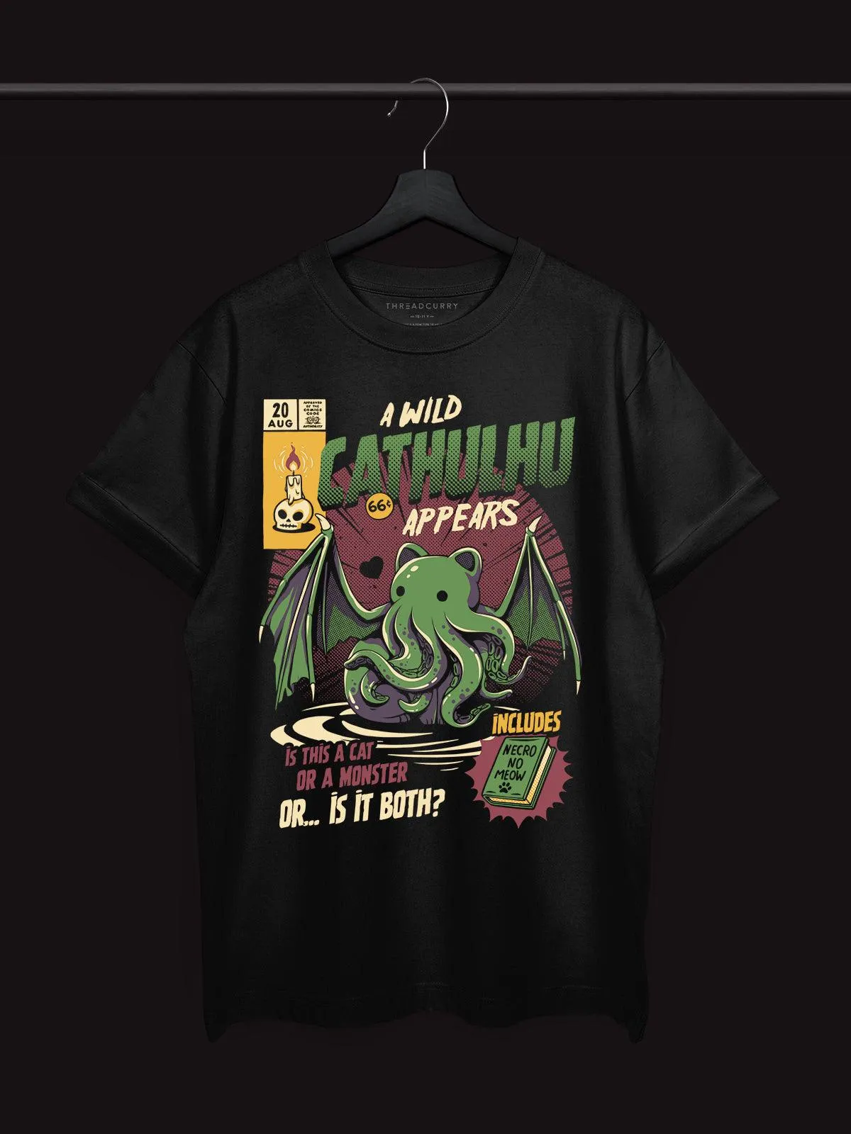 Wild Cathulhu Tshirt