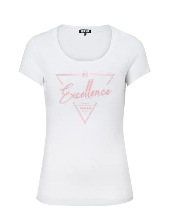 Women's Designer Graphic T-Shirt With Sayings WTD387